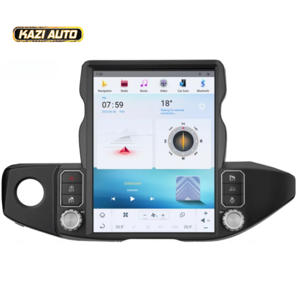 Jeep Wrangler Android Tesla Style Vertical Screen for 2018-2020 Cars Built-In Carplay / Android Auto