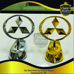 Mitsubishi Pajero 2008 to 2024 Logo Gold Silver