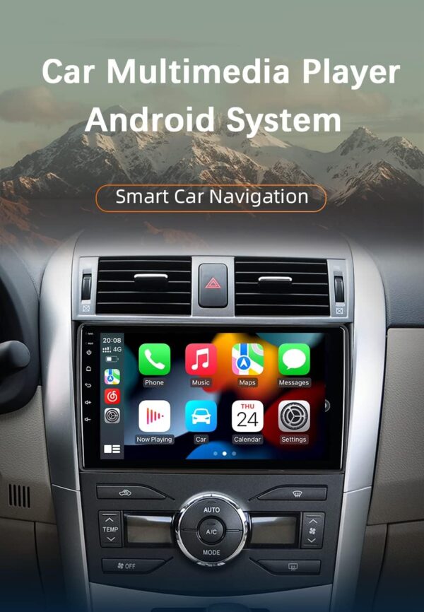 Toyota Corolla 2007 – 2013 (9-inch) Android Multimedia System