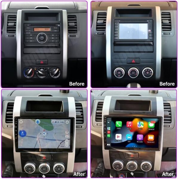 Nissan X-Trail 2008 – 2013 Android 9"Inch Screen Multimedia System