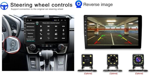 2008-2019 Mitsubishi ASX Android Head Unit QLED 9"Inch Display Car Radio with Bluetooth GPS Navigation System