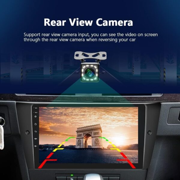 2016 – 2019 Mitsubishi Montero Sport Android System 9-inch Display Car Radio with Bluetooth GPS Navigation System – Manual AC Frame