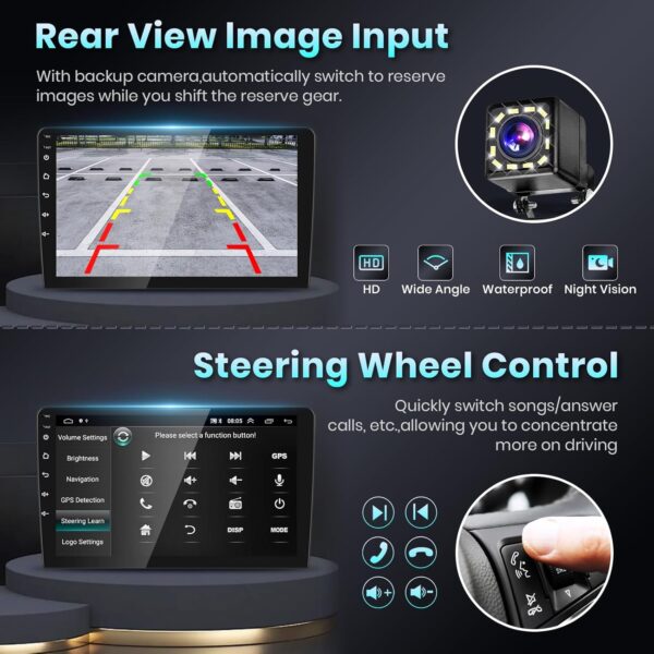 Nissan Altima 2008 – 2012 (9-inch) Android Multimedia System for Manual AC