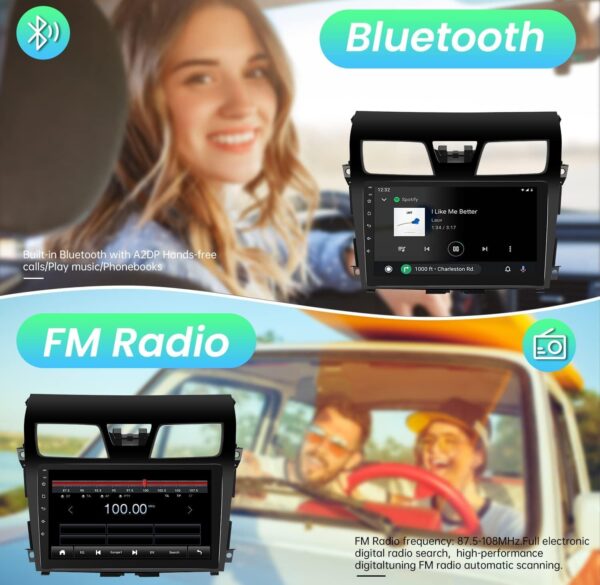 Nissan Altima 2013 – 2016 (10-inch) Android Multimedia System