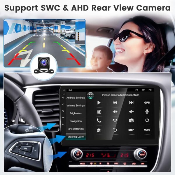 Mitsubishi Outlander 2017 – 2022 Auto AC 9"Inch Android Multimedia System
