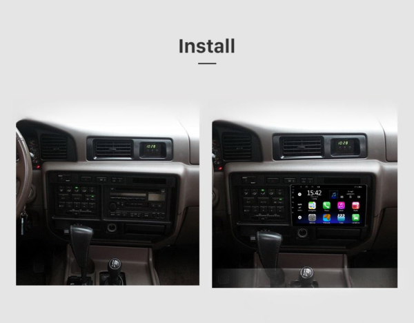Toyota Land Cruiser 1998 Android Multimedia System Full Touch Screen