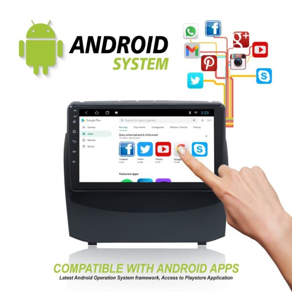 Ford EcoSport 2009 – 2015 Android Multimedia System 9"Inch Screen