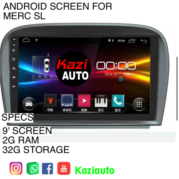 Mercedes SL Android Multimedia System