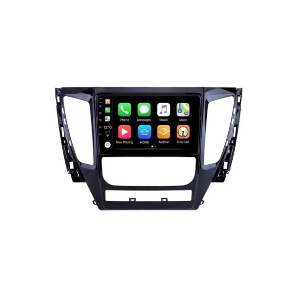 2016 – 2019 Mitsubishi Montero Sport Android System 9-inch Display Car Radio with Bluetooth GPS Navigation System – Manual AC Frame