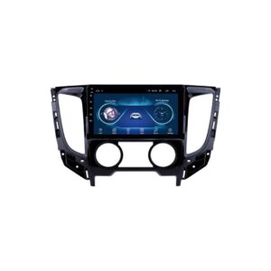 2010 – 2015 Mitsubishi Montero/Triton Android System 9-inch Display Car Radio with Bluetooth GPS Navigation System – Manual AC Frame
