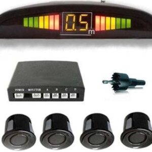 Rear View Mirror With Backup Camera and Parking Sensor