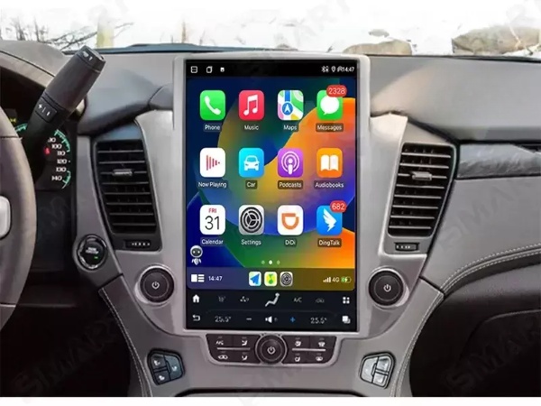8+128 Chevrolet Tahoe / Suburban / GMC Yukon (2015–2020) 14.4″ IPS QHD 2K Navigation & Infotainment System