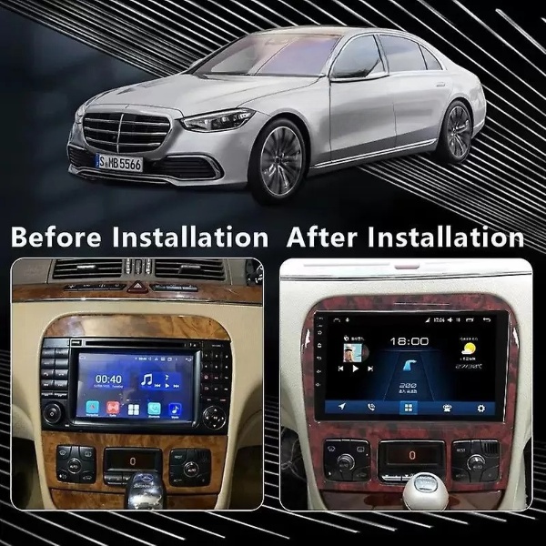 Mercedes Benz S Class W220 1998- 2005 Android apple carplay for car