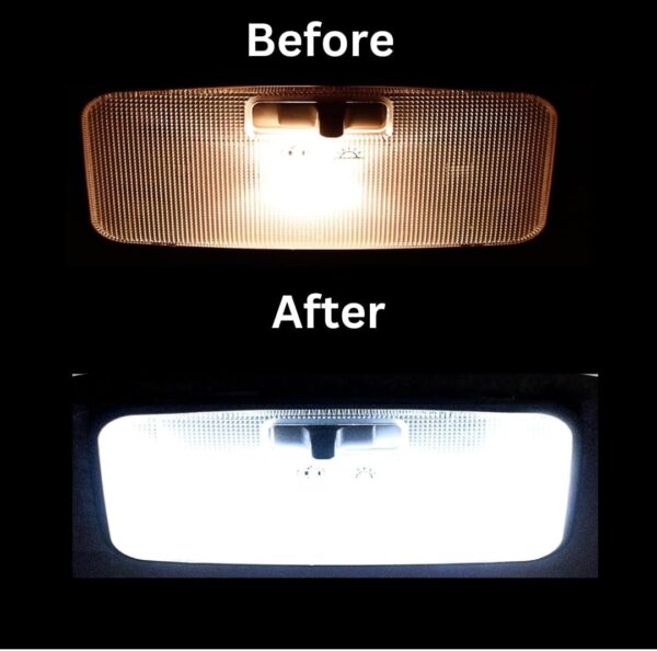 Super Bright 6000K White LED Interior Lights Package Kit for 2007-2024 Compatible with FJ Cruiser,Tacoma, 4Runner,Rav4,Camry,Prius,Corolla