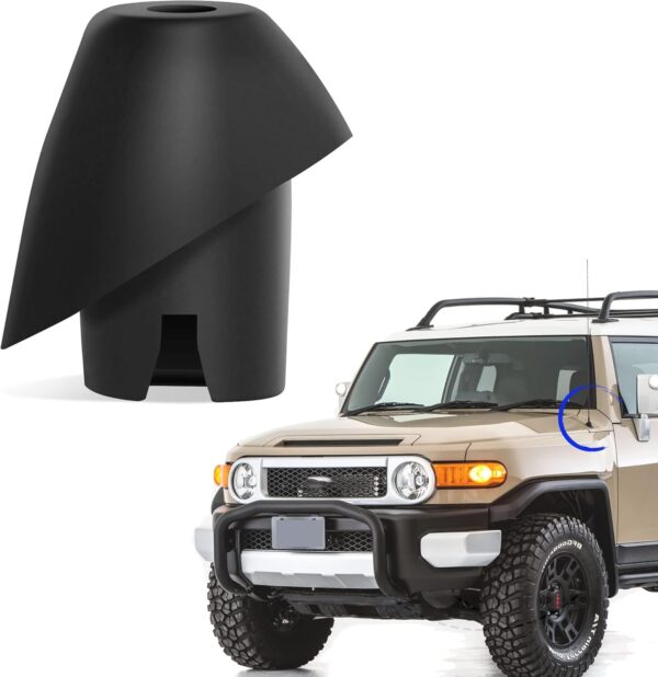 Anina Antenna Base for Toyota FJ Cruiser 2007-2017 Antenna Mount Car Radio Antenna Ornament, Rubber Antenna Grommet Topper