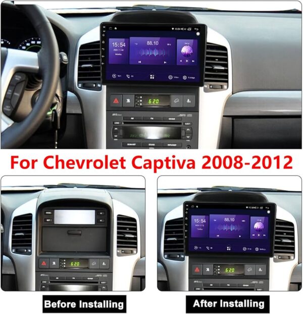 Car Android Stereo System 10.1"Inch Screen for Chevrolet Captiva 2008-13