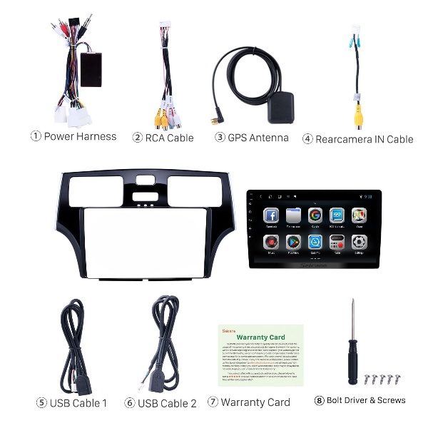 Android Monitor for Lexus Es 300/330/2000-05