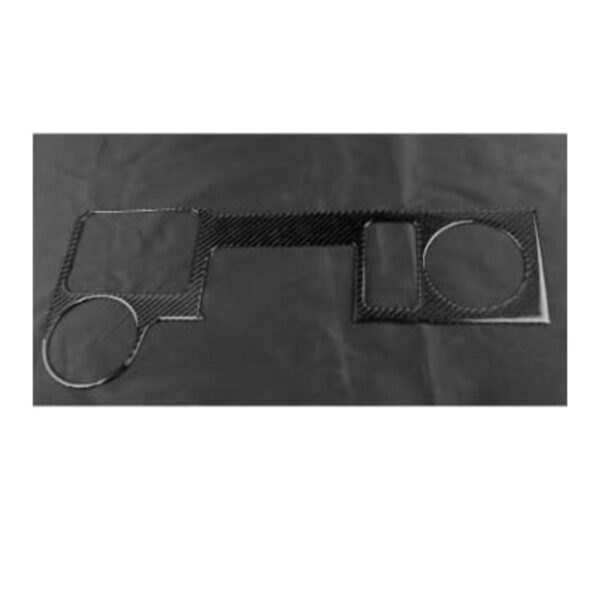FJ Cruiser 2007-2024 Gear Shift Panel Frame Cover Sticker Trim, Soft Carbon Fiber Car Interior Center Consoles Decorative Accessories