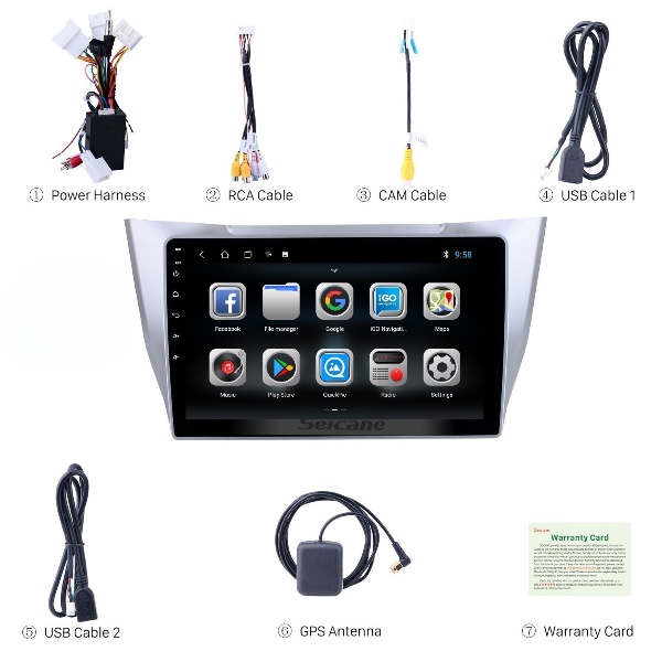 Android Monitor for Lexus Rx330 2006-11