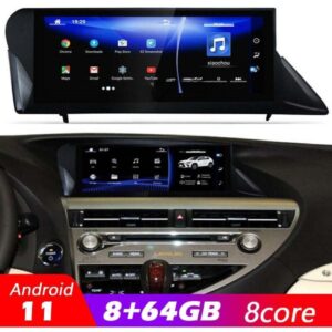 Android Monitor for Lexus RX330-350 2012-14 Low Option  10.25 inch 8GB+64GB