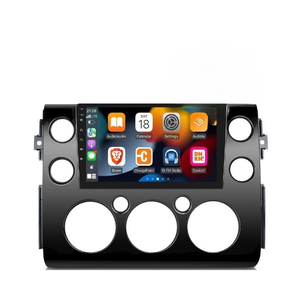 Android Monitor for Toyota Fj Cruiser 2008-20 | 9 inch Black