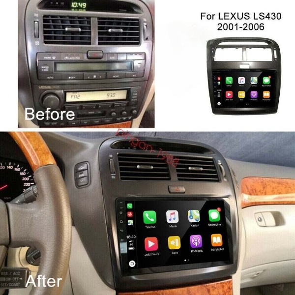 Android Monitor for Lexus LS430 2001-06 | AC Top