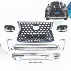 Lexus GX 460 2014 Front & Rear Down Spoiler + Grille