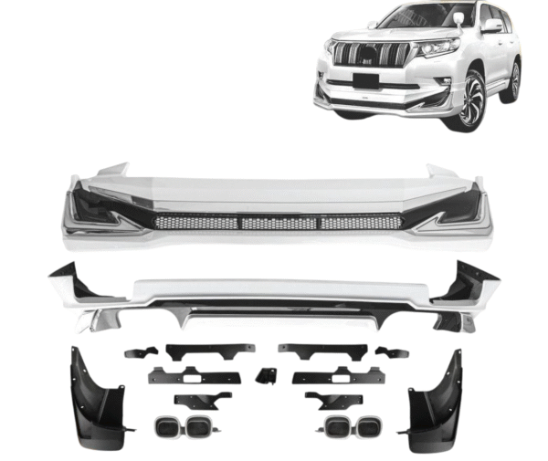 Toyota Prado 2018 Front & Rear Down Spoiler