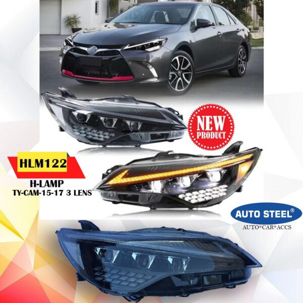 Toyota Camry 2015-2017 Head Lamp 3 Lens