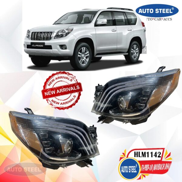 Toyota Prado 2010 Maybach Design Head Lights