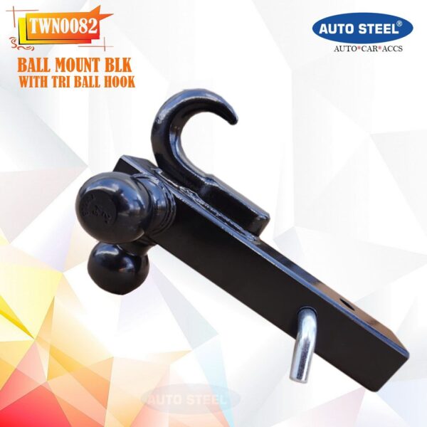 Ball Mount, Pintle Hook, Tow Hitch Connector, Tow Pin For All Cars