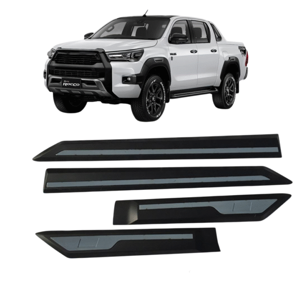 Toyota Hilux 2016-2023 GR BK Body Mouldings