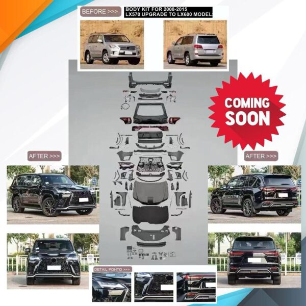 Lexus LX570 Upgrade to LX600 Model Body Kit for 2008-2015