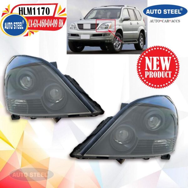 Lexus LX GX 460 2004-2009 Front Car Headlights
