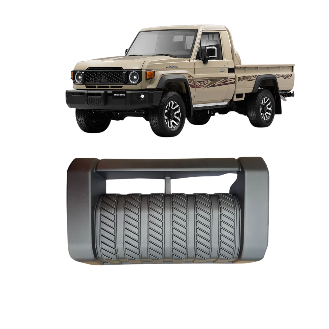 Toyota Land Cruiser Pickup 2024 Black Winch Cover