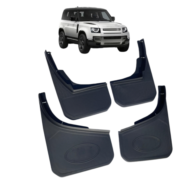 Land Rover Defender Mud Flap Black