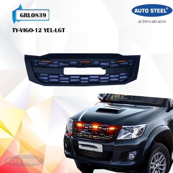Toyota Vigo 2012 Yellow Front Grille