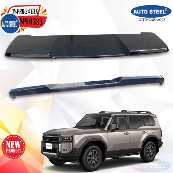 Toyota Prado 2024 Black Spoiler