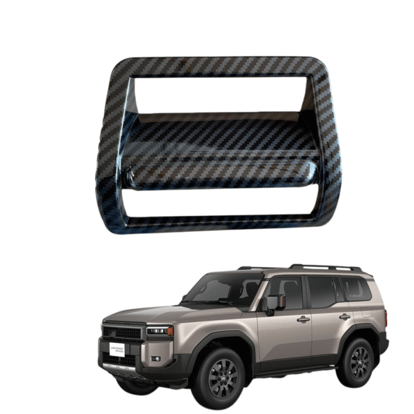 Toyota Prado 2024 Carbon Fibre Switch Panel for Head Lamp