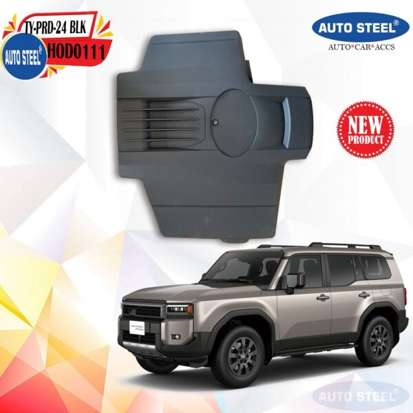 Toyota Prado 2024 Black Engine Hood Cover