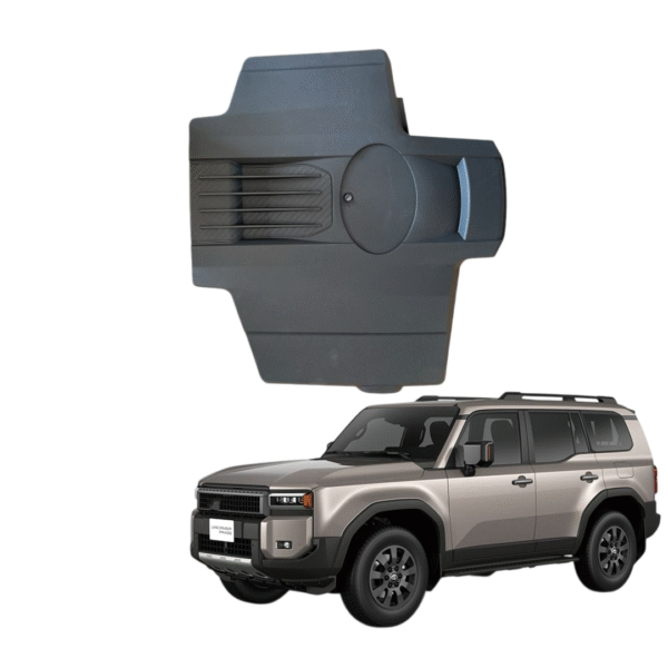 Toyota Prado 2024 Black Engine Hood Cover