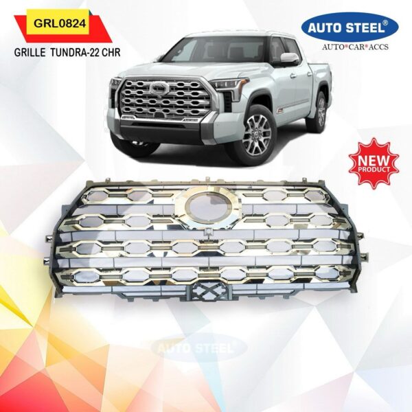 Toyota Tundra 2022 Chrome Front Grille