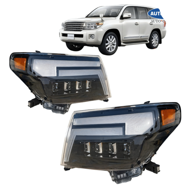 Toyota Land Cruiser 2012 4 Leans Head Light