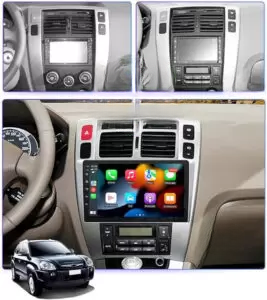 Android Monitor for Hyundai Tucson 2006-09 Auto AC + Manual AC
