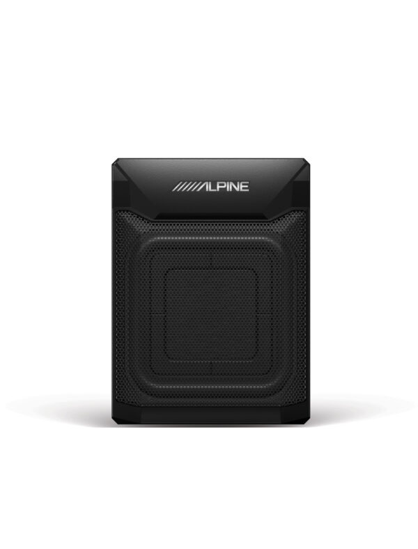 Alpine PWE-7700W-EL Active Car Seat Ultra-Thin Subwoofer 7 × 7" Inch