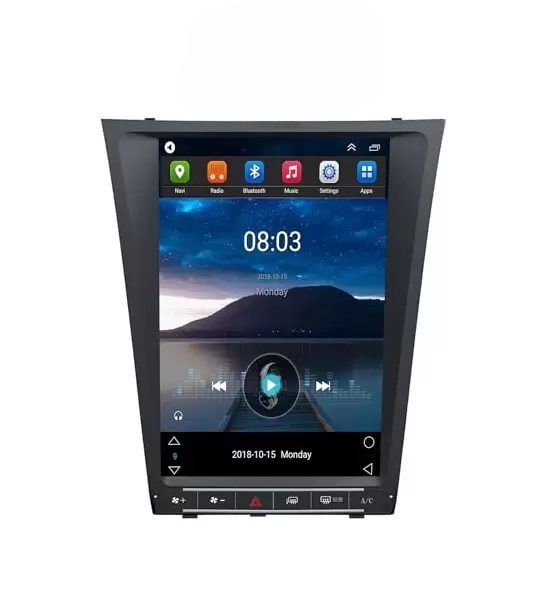 Android Monitor for Lexus GS 250/300/350 2006-09 Low Option 4GB+64GB