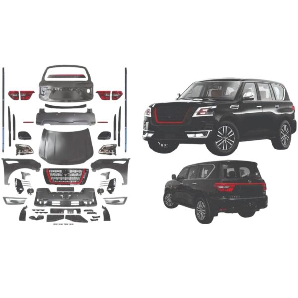 Nissan Patrol 2020 Body Kit Black Red Edition