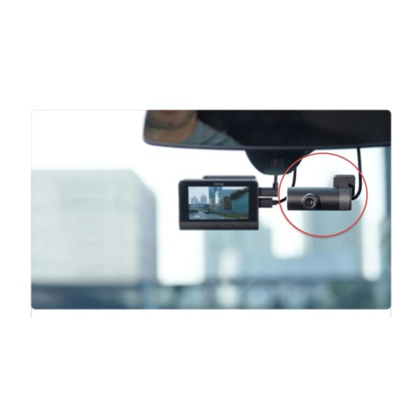 Dash Cam 4K High Resolution, Built in Wi-Fi GPS Smart Dash Camera For Cars, ADAS (Front & Rear Camera)