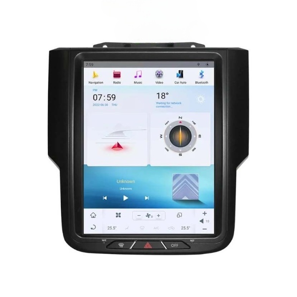 Car stereo For Dodge Ram 2013-17 android monitor 8G 128G
