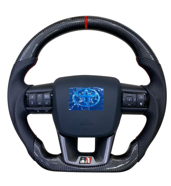 Toyota LC300 Custom Style Steering Wheel for LC79 LC76 Full Carbon Fiber Steering Wheel